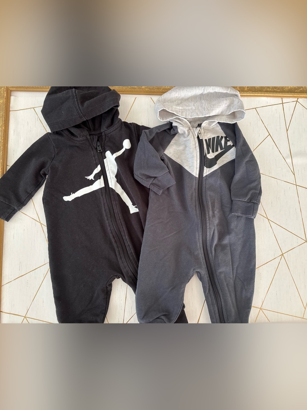 Nike and Jordan Baby Onesies
